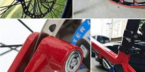 WHEEL PADLOCK DISC LOCK SECURITY FOR MOTORCYCLES SCOOTERS BIKES