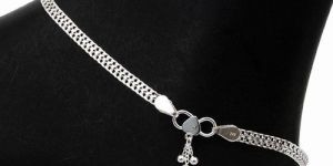 Plain Silver Anklets
