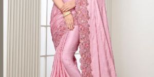 Plain Border Saree