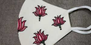 Three Layer Cotton Linen Mask