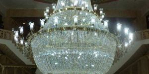 LED Glass Chandelier