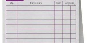 Printed Cash Memo Book