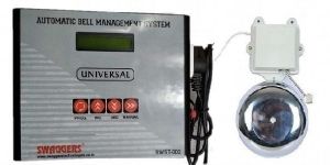 Swaggers Metal Automatic school timer and bell (color -BLACK )