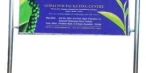 Outdoor Stainless Steel Sign Board