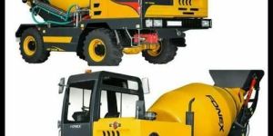 Self Loading Concrete Mixer Truck