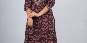 Cotton Embroidered Kurti