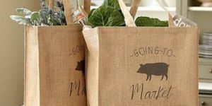 Jute Grocery Bag