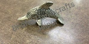 White Metal Dolphin