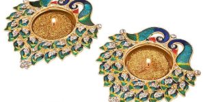 Decorative Diyas, Peacock Diyas