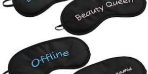 Printed Polyester Sleep Masks