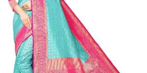 Women Banarasi Art Silk Work Saree