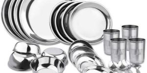 24 Piece Stainless Steel Dinner Set