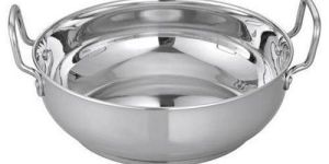 Stainless Steel Round Kadai