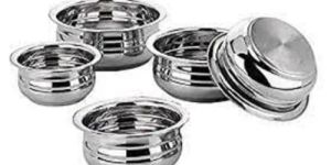 Stainless Steel Urli Set
