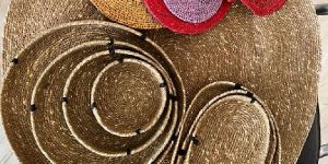 Jute Planters Coaster Placement