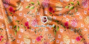 Pure Silk with Screen Print Fabrics