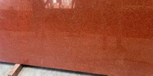 Lakha Red Polished Granite Slab