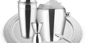 Stainless Steel 5 Piece Bar Set