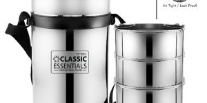 Stainless Steel Thermo Meal 4 Set Lunch Box