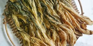 Dehydrated Mustard Leaves