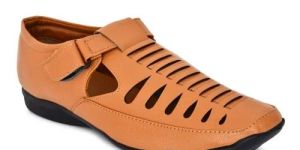 Mens Brown Roman Sandals
