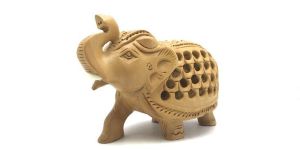 Wooden Undercut Elephant Salamidar