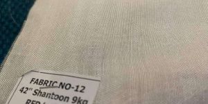 White 9Kg Shantoon Fabric