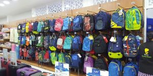 Supermarket Bag Display Rack