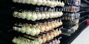 Supermarket Cup Hanging Display Rack