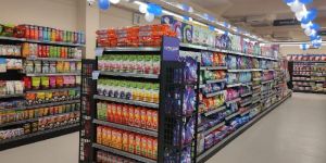Supermarket Detergent Display Rack