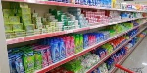 Supermarket Toilet Cleaner Display Rack