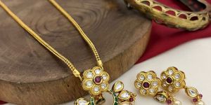 Long Pendant Necklace Set