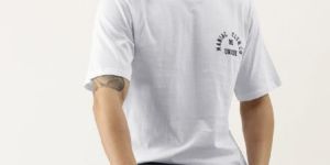 Maniac Men's Printed Round Neck Ragalan Fullsleeve T shirt