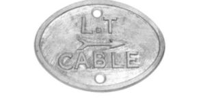 Cast Iron Cable Marker