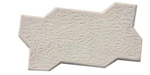 Gray Zig Zag Paver Tile