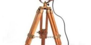 Brass Tripod Lamp Stand