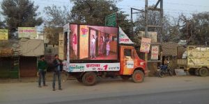 LED Advertising Van Rental Service