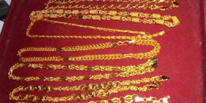 Brass Chains Gold Polished 16 Inches Jewelry Item