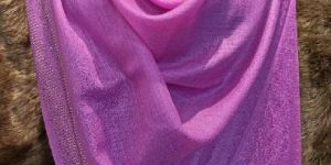 Fine Wool Crystal Border Stole