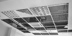 PVC Laminated Gypsum Ceiling Tiles