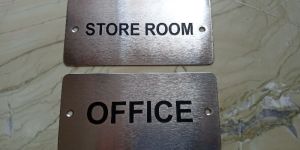 Stainless Steel Sign Board
