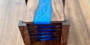 Wooden Epoxy Resin Coaster