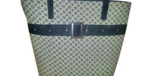 Printed Jute Ladies Handbags