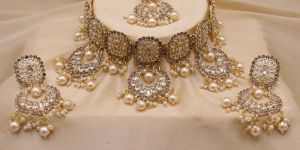 LCT Stone Choker Necklace Set