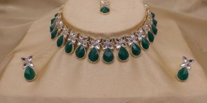 Navratan Necklace Set