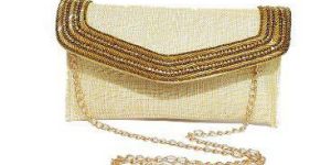 Jute Clutch Purse