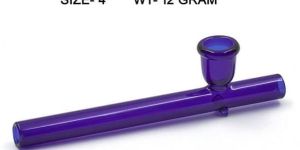 Colored Glass Steam Roller Pipe