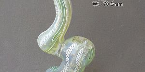 Frit inside Mini Glass Bubbler