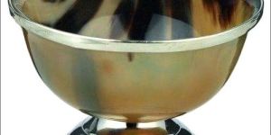 Designer Buffalo Horn Bowl