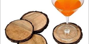 Plain Wooden Coasters